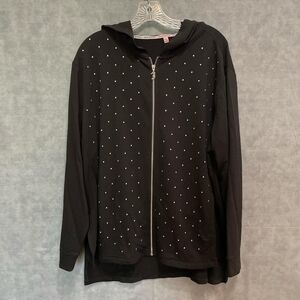 Juicy couture Women's Black zip Hoodie